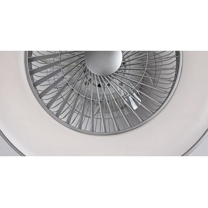 Rabalux - Iluminação de teto LED com regulação e ventoinha LED/40W/230V + CR 3000-6500K