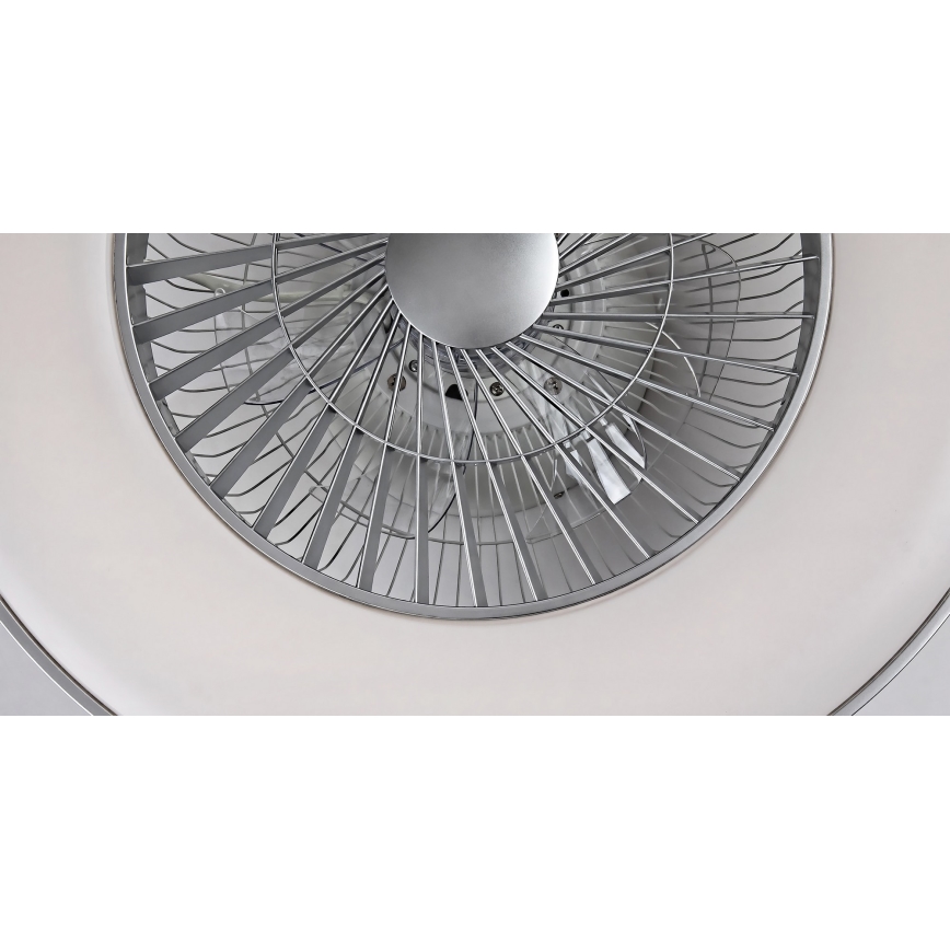 Rabalux - Iluminação de teto LED com regulação e ventoinha LED/40W/230V + CR 3000-6500K