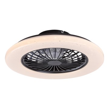 Rabalux - Iluminação de teto LED com regulação e ventoinha LED/48W/230V 3000-6500K + comando
