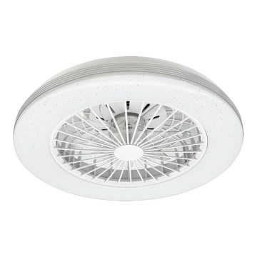 Rabalux - Iluminação de teto LED com regulação e ventoinha LED/48W/230V 3000-6500K + comando