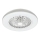 Rabalux - Iluminação de teto LED com regulação e ventoinha LED/48W/230V 3000-6500K + comando