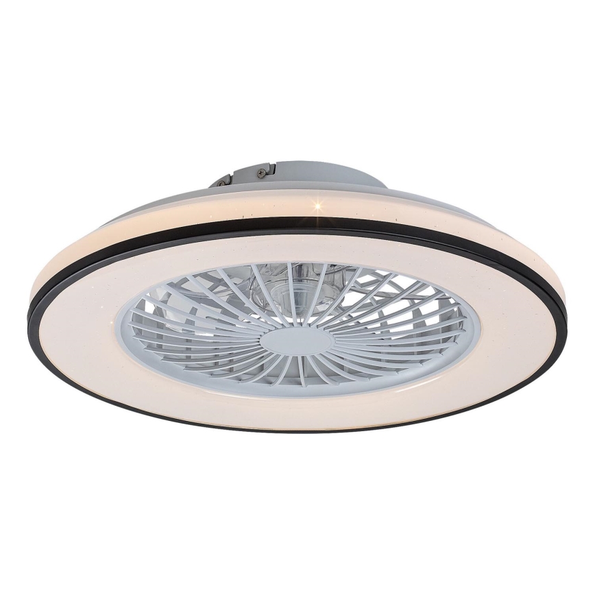 Rabalux - Iluminação de teto LED com regulação e ventoinha LED/48W/230V 3000-6500K + comando