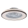 Rabalux - Iluminação de teto LED com regulação e ventoinha LED/48W/230V 3000-6500K + comando