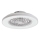 Rabalux - Iluminação de teto LED com regulação e ventoinha LED/48W/230V 3000-6500K + comando