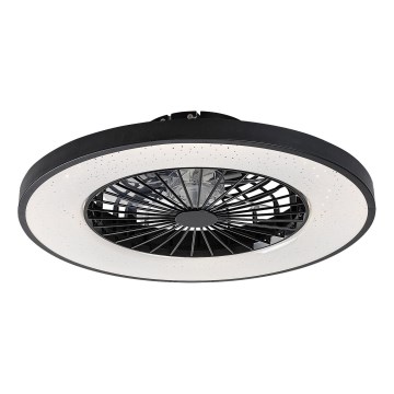 Rabalux - Iluminação de teto LED com regulação e ventoinha LED/72W/230V 3000-6500K + comando