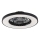 Rabalux - Iluminação de teto LED com regulação e ventoinha LED/72W/230V 3000-6500K + comando