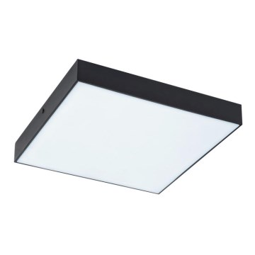 Rabalux - Iluminação de teto LED com regulação LED/18W/230V 3000-6000K IP44 preta