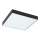 Rabalux - Iluminação de teto LED com regulação LED/18W/230V 3000-6000K IP44 preta