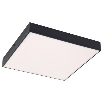 Rabalux - Iluminação de teto LED com regulação LED/18W/230V 3000-6000K IP44 preta
