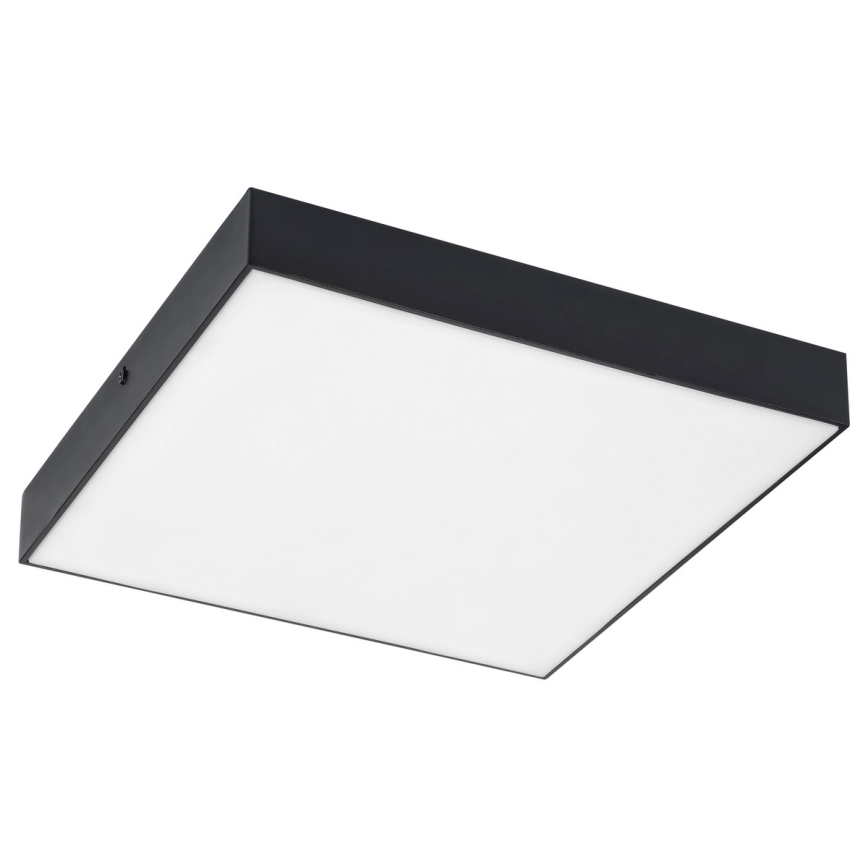 Rabalux - Iluminação de teto LED com regulação LED/18W/230V 3000-6000K IP44 preta