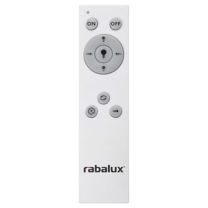 Rabalux - Iluminação de teto LED com regulação LED/38W/230V branca + CR 3000-6500K