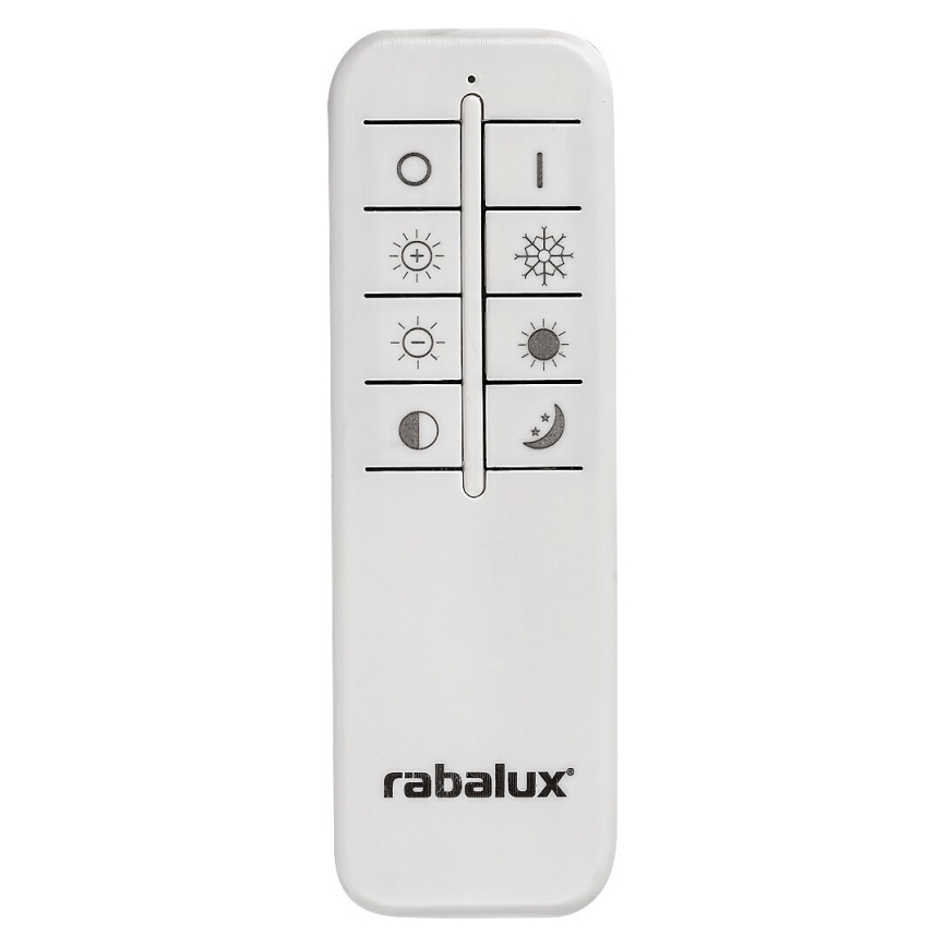 Rabalux - Iluminação de teto LED com regulação LED/50W/230V 3000-6000K + comando