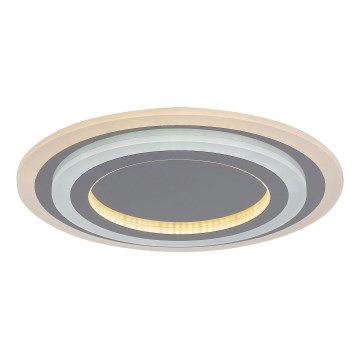 Rabalux - Iluminação de teto LED com regulação LED/56W/230V 3000/4000/6000K cromado mate + comando