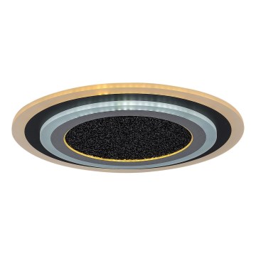 Rabalux - Iluminação de teto LED com regulação LED/56W/230V 3000/4000/6000K preto + comando