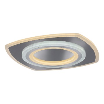 Rabalux - Iluminação de teto LED com regulação LED/60W/230V 3000/4000/6000K cromado mate + comando