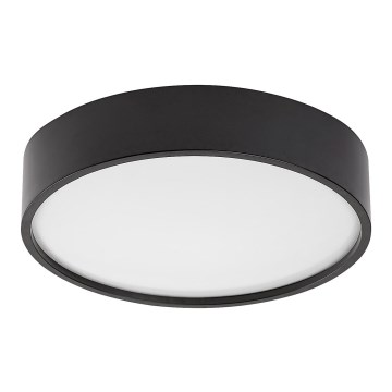 Rabalux - Iluminação de teto LED com uma sensor LED/19W/230V IP44 4000K diâmetro 28,5 cm preto