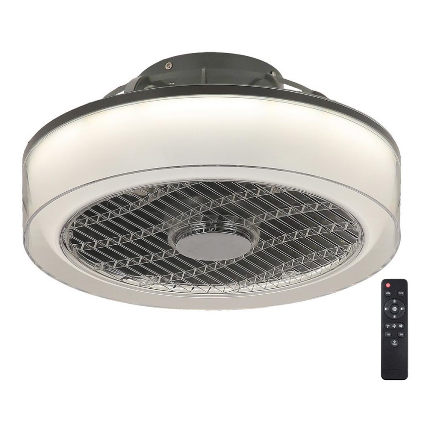 Rabalux - Iluminação de teto LED com ventoinha LED/30W/230V + CR 3000-6000K