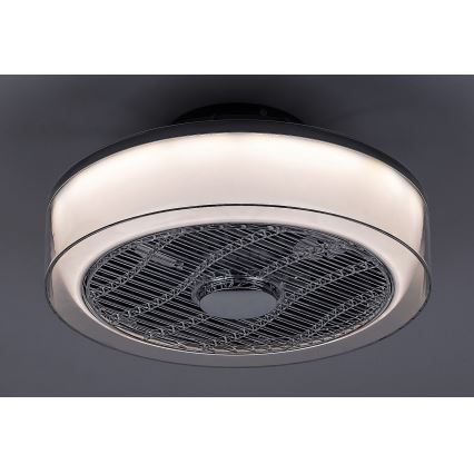 Rabalux - Iluminação de teto LED com ventoinha LED/30W/230V + CR 3000-6000K