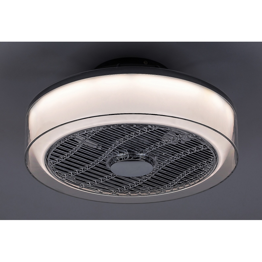 Rabalux - Iluminação de teto LED com ventoinha LED/30W/230V + CR 3000-6000K
