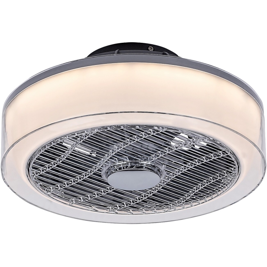 Rabalux - Iluminação de teto LED com ventoinha LED/30W/230V + CR 3000-6000K
