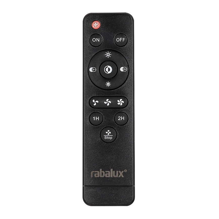 Rabalux - Iluminação de teto LED com ventoinha LED/30W/230V + CR 3000-6000K