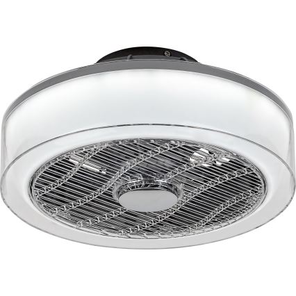 Rabalux - Iluminação de teto LED com ventoinha LED/30W/230V + CR 3000-6000K