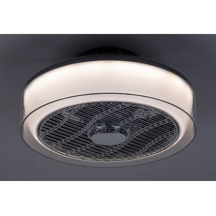 Rabalux - Iluminação de teto LED com ventoinha LED/30W/230V + CR 3000-6000K