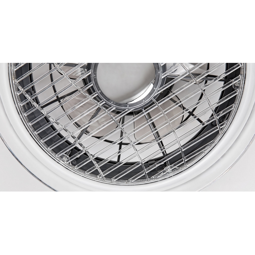 Rabalux - Iluminação de teto LED com ventoinha LED/30W/230V + CR 3000-6000K