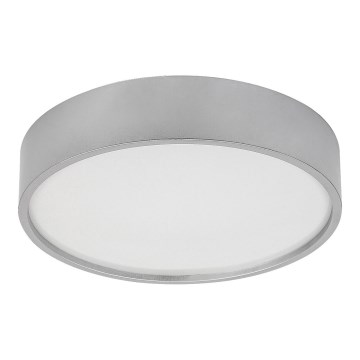 Rabalux - Iluminação de teto LED LED/18W/230V IP44 4000K prateado diâmetro 28 cm