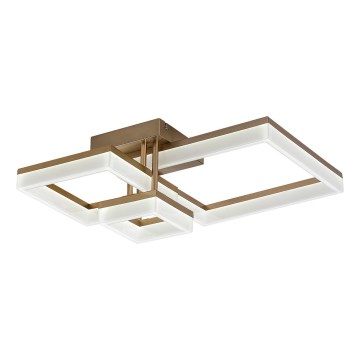 Rabalux - Iluminação de teto LED LED/22W/230V 3000/4000/6500K dourado