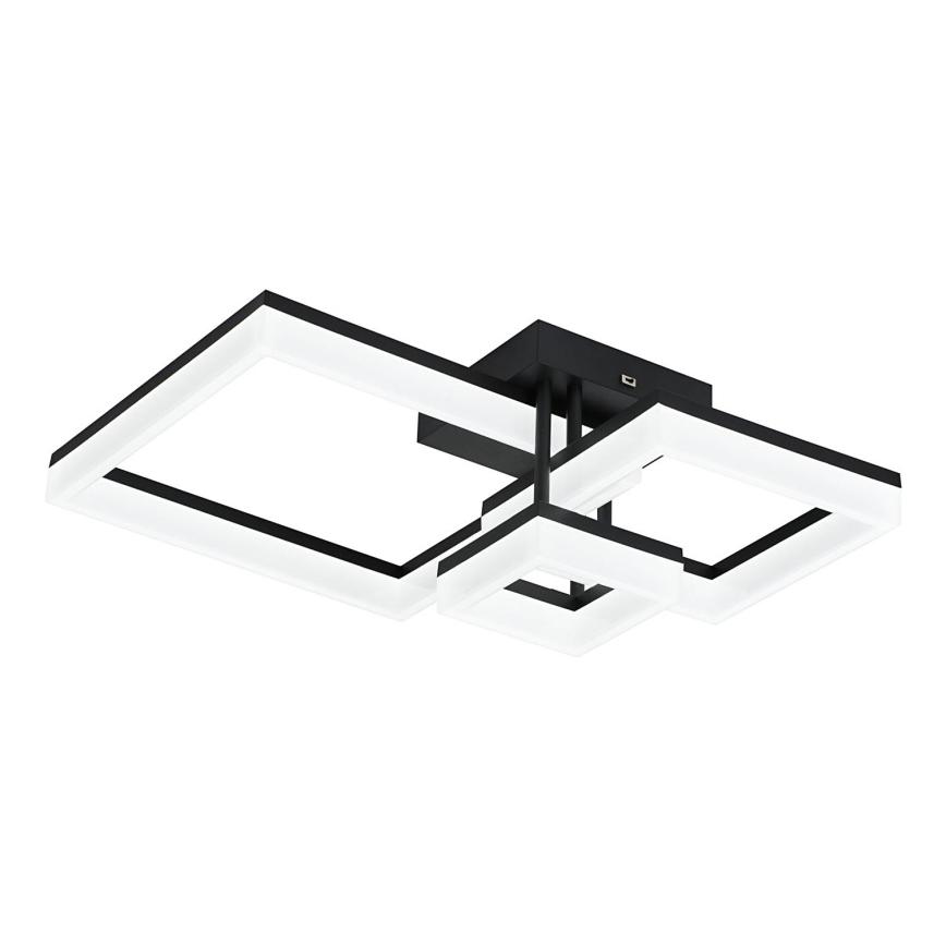 Rabalux - Iluminação de teto LED LED/22W/230V 3000/4000/6500K preto 47x47 cm