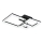 Rabalux - Iluminação de teto LED LED/22W/230V 3000/4000/6500K preto