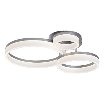 Rabalux - Iluminação de teto LED LED/24W/230V 3000/4000/6500K cromado mate
