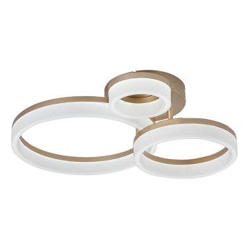Rabalux - Iluminação de teto LED LED/24W/230V 3000/4000/6500K dourado