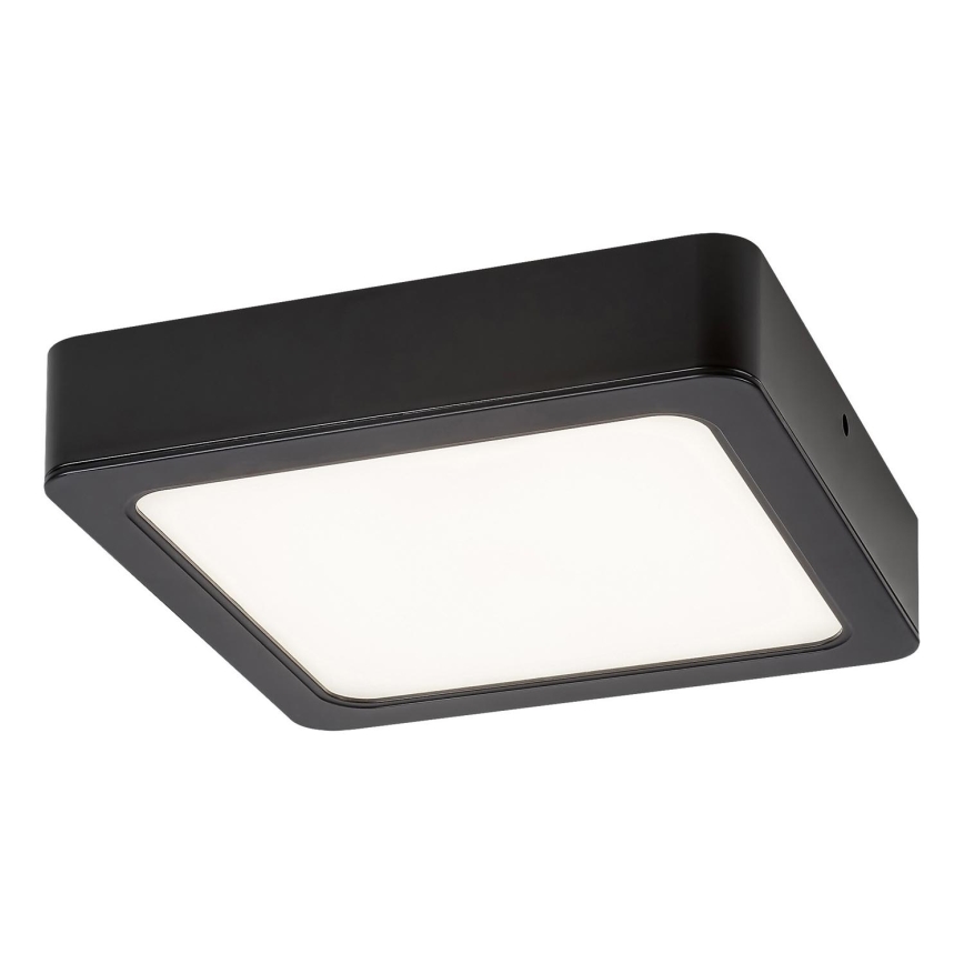 Rabalux - Iluminação de teto LED LED/24W/230V 4000K 22x22 cm preto
