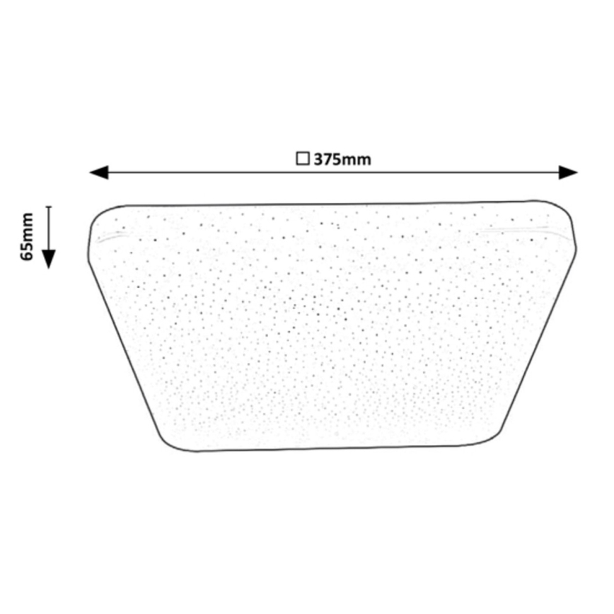 Rabalux - Iluminação de teto LED LED/24W/230V
