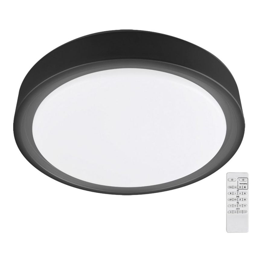 Rabalux - Iluminação de teto LED RGB com regulação com sensor LED/28W/230V 2700-5000K + controlo remoto