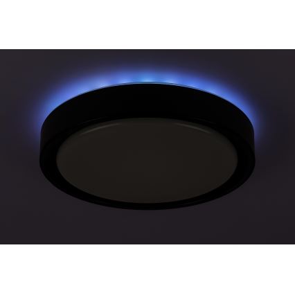 Rabalux - Iluminação de teto LED RGB com regulação com sensor LED/28W/230V 2700-5000K + controlo remoto