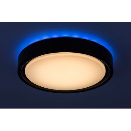 Rabalux - Iluminação de teto LED RGB com regulação com sensor LED/28W/230V 2700-5000K + controlo remoto