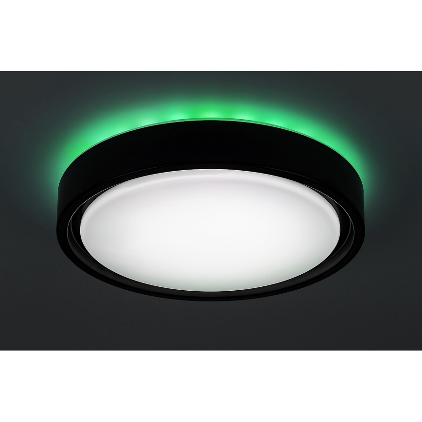 Rabalux - Iluminação de teto LED RGB com regulação com sensor LED/28W/230V 2700-5000K + controlo remoto