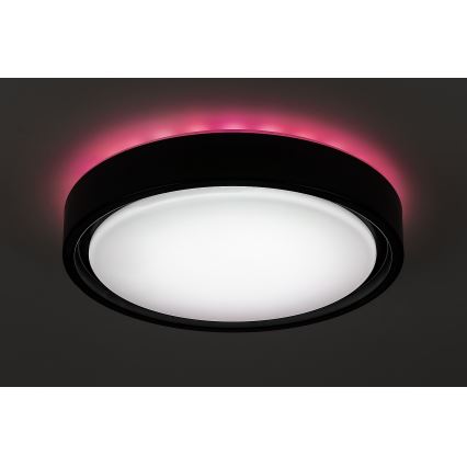 Rabalux - Iluminação de teto LED RGB com regulação com sensor LED/28W/230V 2700-5000K + controlo remoto