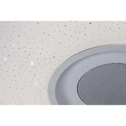Rabalux - Iluminação de teto LED RGB com regulação e altifalante LED/18W/230V + CR