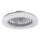 Rabalux - Iluminação de teto LED RGB com regulação e ventoinha LED/48W/230V 3000-6500K + comando