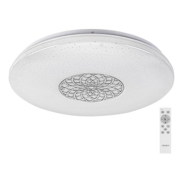 Rabalux - Iluminação de teto LED RGB com regulação LED/24W/230V 3000-6500K Wi-Fi Tuya diâmetro 39,5 cm + comando
