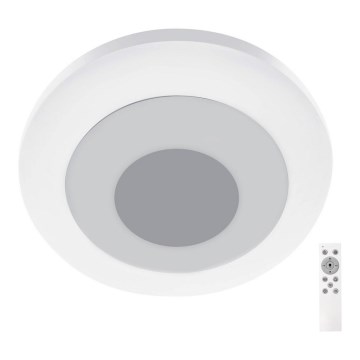 Rabalux - Iluminação de teto LED RGB com regulação LED/40W/230V 3000-6000K + comando