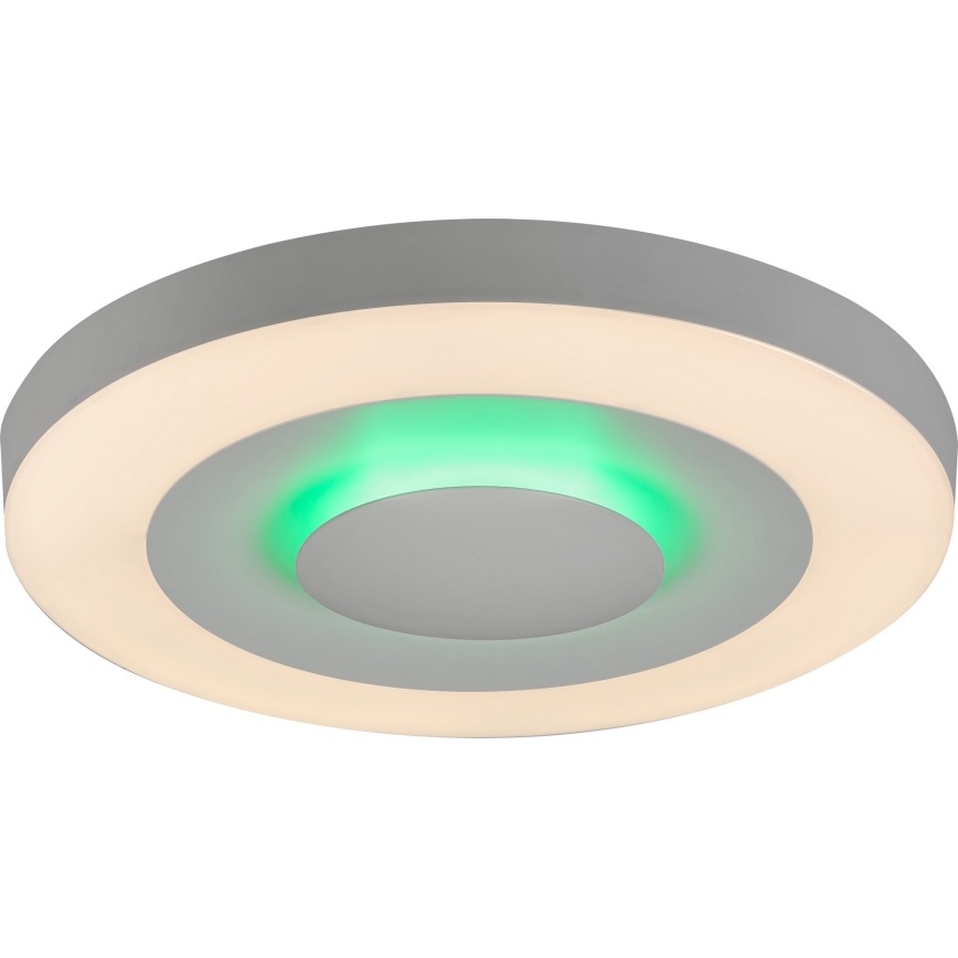 Rabalux - Iluminação de teto LED RGB com regulação LED/40W/230V 3000-6000K + comando