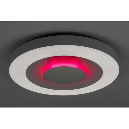 Rabalux - Iluminação de teto LED RGB com regulação LED/40W/230V 3000-6000K + comando