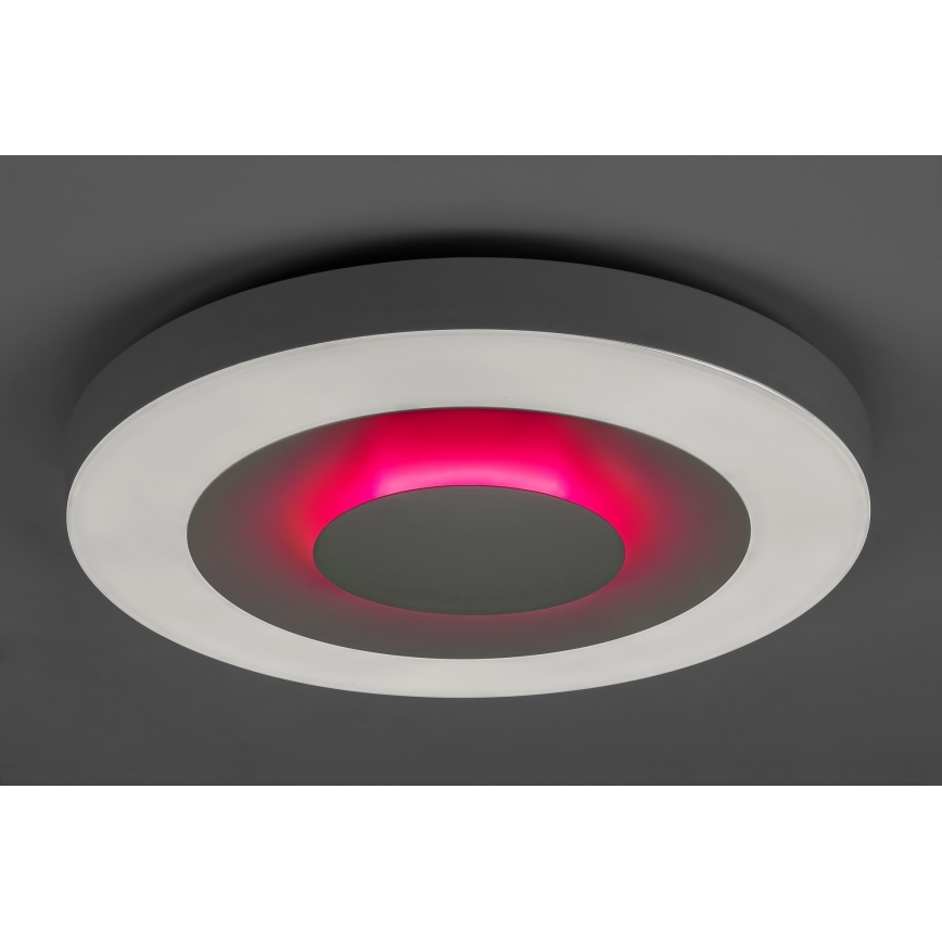 Rabalux - Iluminação de teto LED RGB com regulação LED/40W/230V 3000-6000K + comando