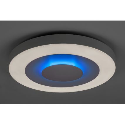 Rabalux - Iluminação de teto LED RGB com regulação LED/40W/230V 3000-6000K + comando