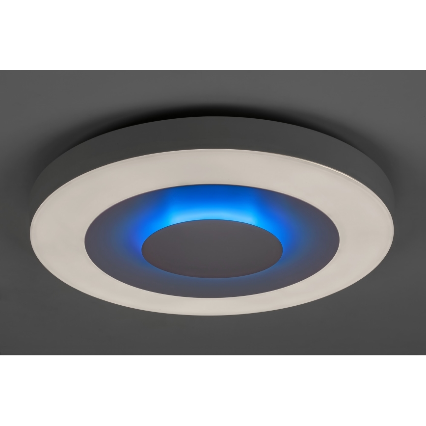 Rabalux - Iluminação de teto LED RGB com regulação LED/40W/230V 3000-6000K + comando